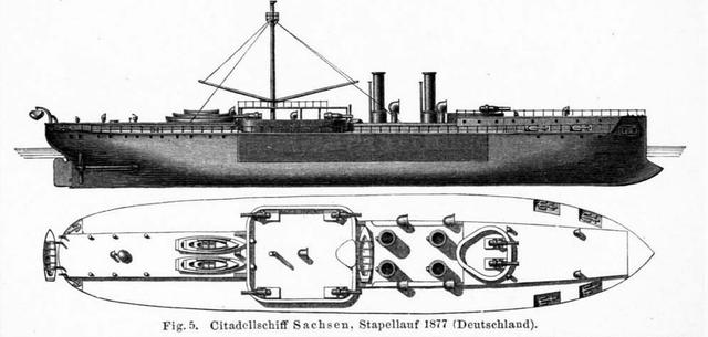 萨克森级(sachsen class)铁甲舰