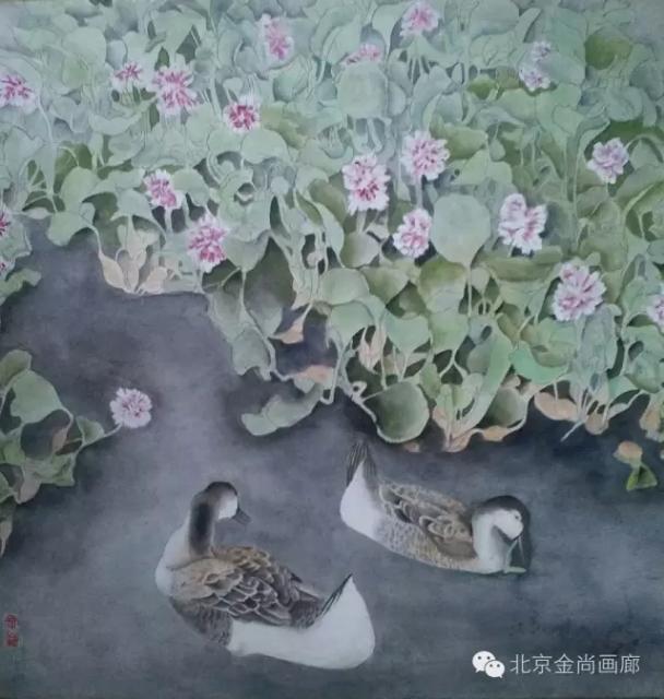 画家林梦 山花小草寄乡情