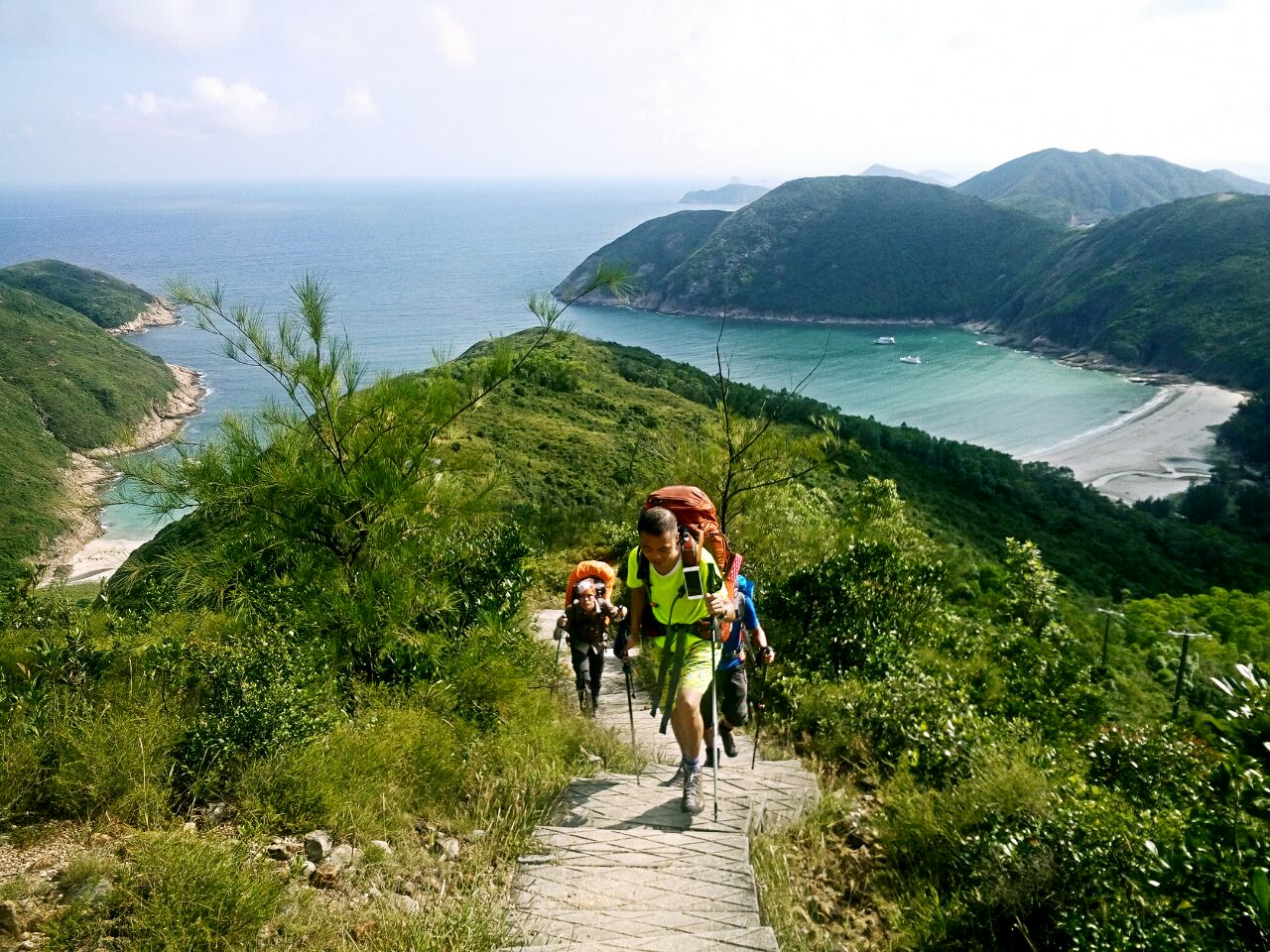 day2:城门水塘-铅矿坳营地-大帽山郊野公园顶峰