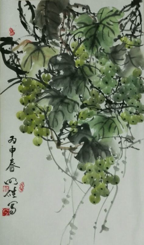 当代实力派画家李明雄国画作品欣赏