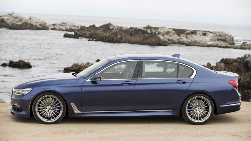 美轮美奂,疾如雷电!2018款宝马alpina b7,搭载v8引擎的优雅蓝