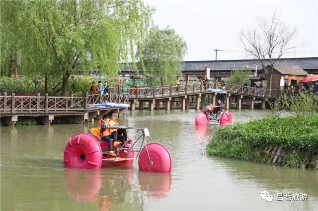 踏青,郊游,养生,运动,乐在吕巷水果公园.