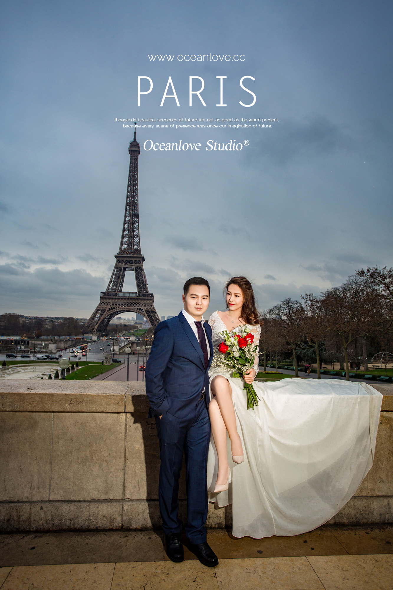 巴黎拍婚纱照_梅西巴黎(3)