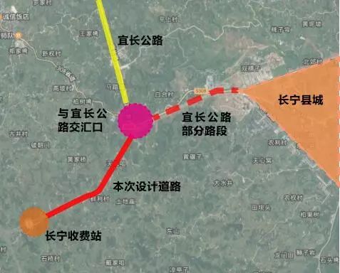 社会 正文  长宁县高铁新区基础设施建设项目一标段(宜叙高速长宁县图片