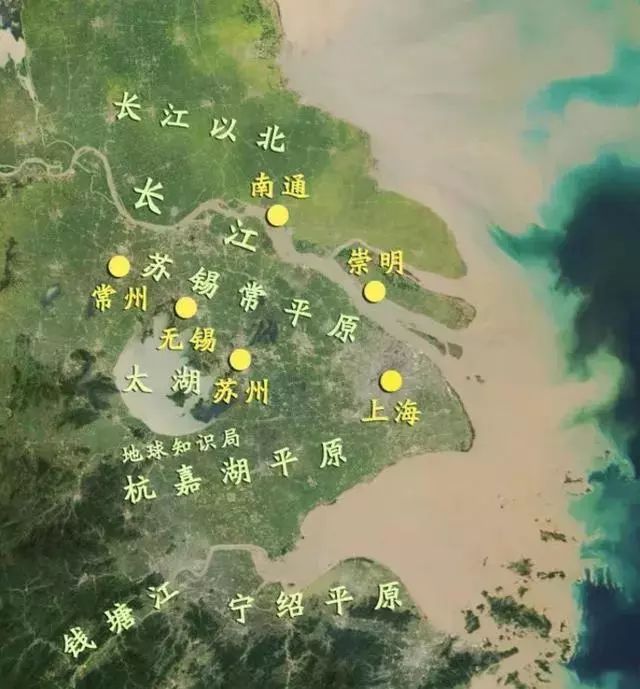 卫星地图下的上海:面积越来越大,未来可能会出现"上海