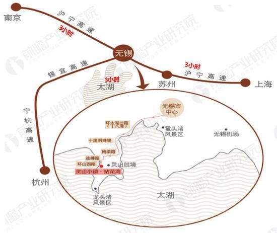 南京,上海等大城市的车程距离均在3小时以内,距离灵山大佛景区约五图片