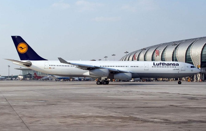 德国汉莎航空公司于4月9日发表声明称,"因为罢工,汉莎航空10日将取消