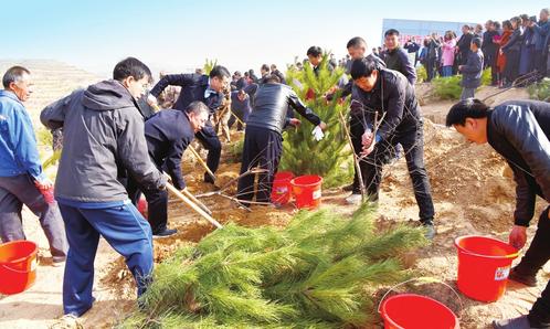 荒山增绿群众增收生态扶贫的吕梁实践