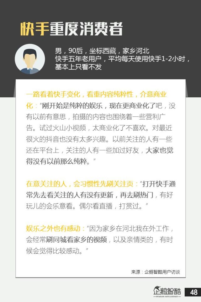 企鹅智库重磅发布|53页报告为你揭秘快手&抖