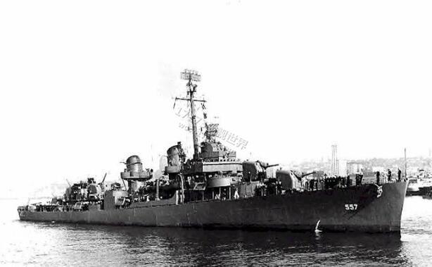 号塞缪尔·罗伯茨最"眼瞎"在这场海战中日军的野分号驱逐舰单舰遭遇