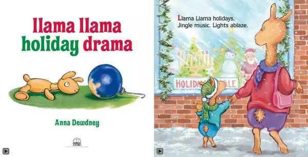 【英文有声绘本】羊驼拉玛的假日剧《llama llama holiday drama》