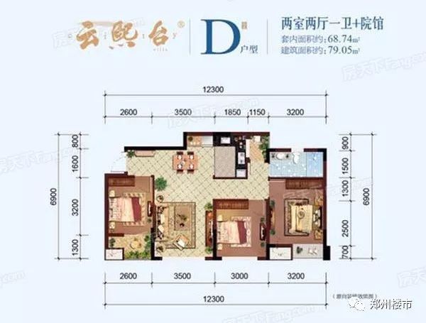 比如说北京城建云熙台79平小三房:除了77平的炸天小三房,重庆市场还有