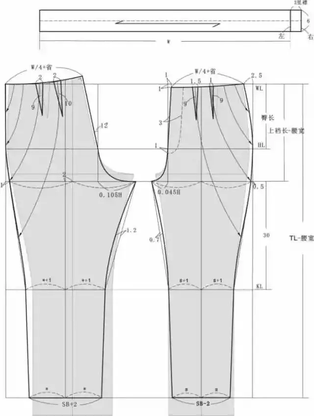 内衣结构制图_女衬衫款式图结构制图(2)