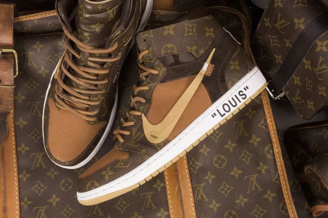 艺术家以 lv 主题打造 air jordan 1「off-louis」,《032c》推出首个