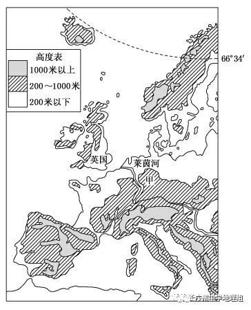 英国位于欧洲西部,是一个常年受西风影响的岛屿国家,工农业都比较