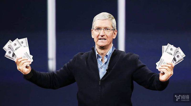 苹果是最有钱的企业 但连亿万富翁都没几个