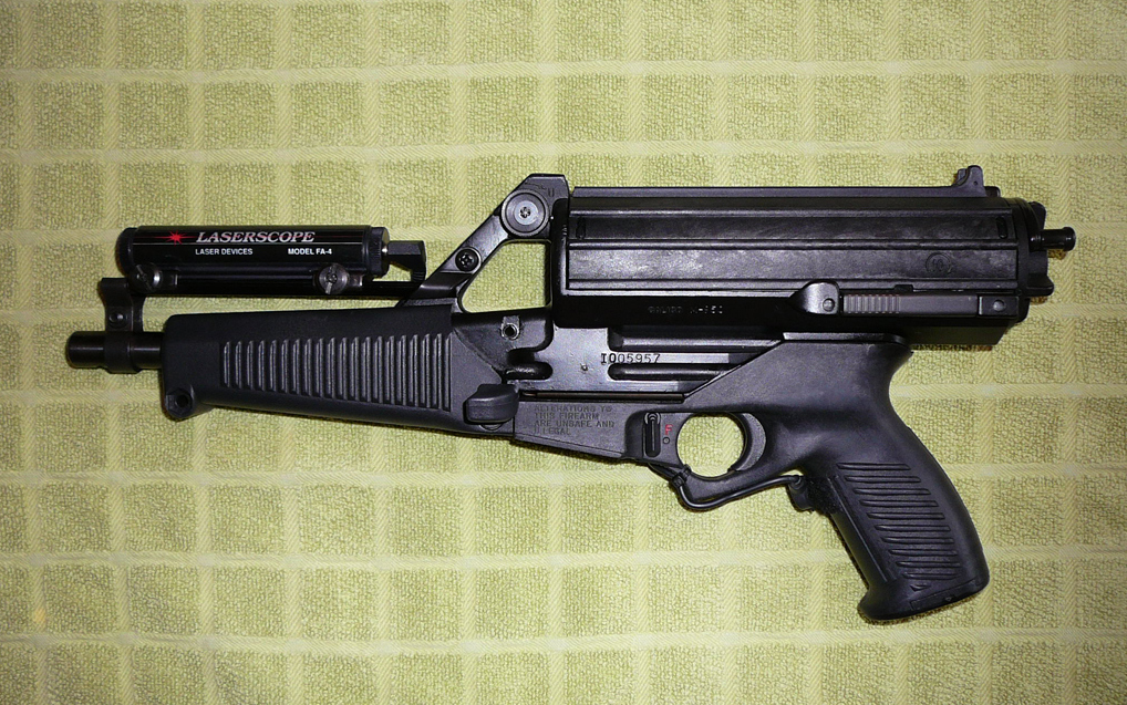 酷似小时候玩的水枪，卡利科M960式冲锋枪_搜狐军事_搜狐网