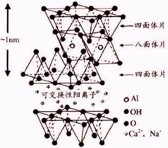 等,同属层状或架状含水铝硅酸盐,具有独特的内部结构和晶体化学性质