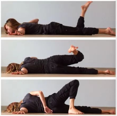 快速灵活胸椎的几个瑜伽体式(附赠简易版做法)