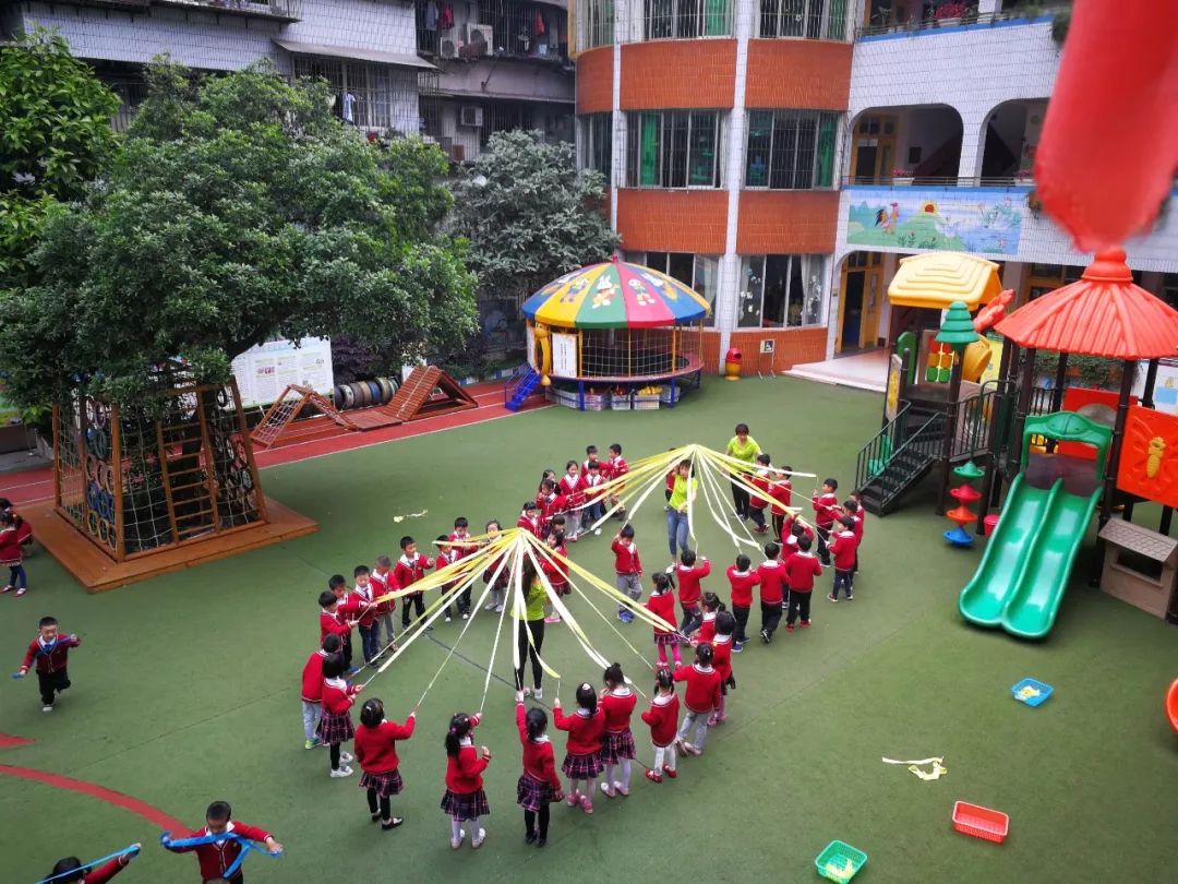 顺城街幼儿园开展幼儿早操比赛