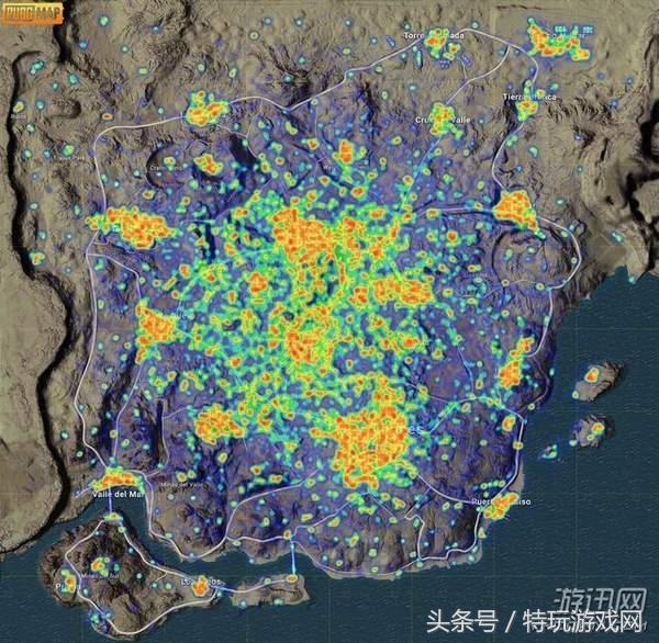 绝地求生50万玩家数据告诉你!沙漠地图远离这些刚枪怪刷新点!