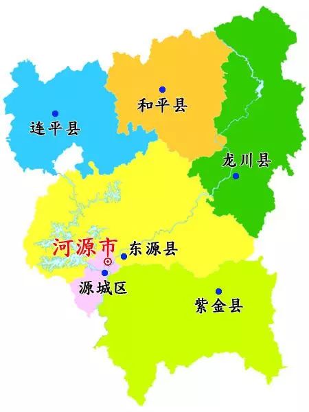 河源各区县面积人口:东源县面积最大,人口最多竟是.图片