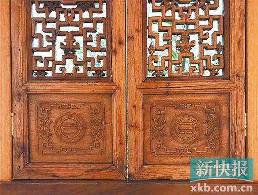 观复门窗馆极具特色,是在古代门窗上展示清中晚期以浙江金华地区的