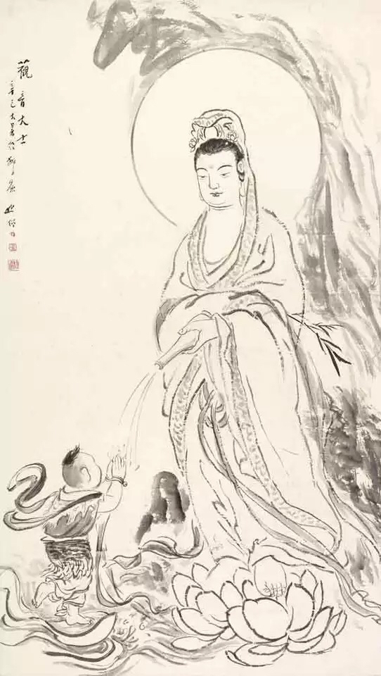 圆霖法师禅画作品欣赏