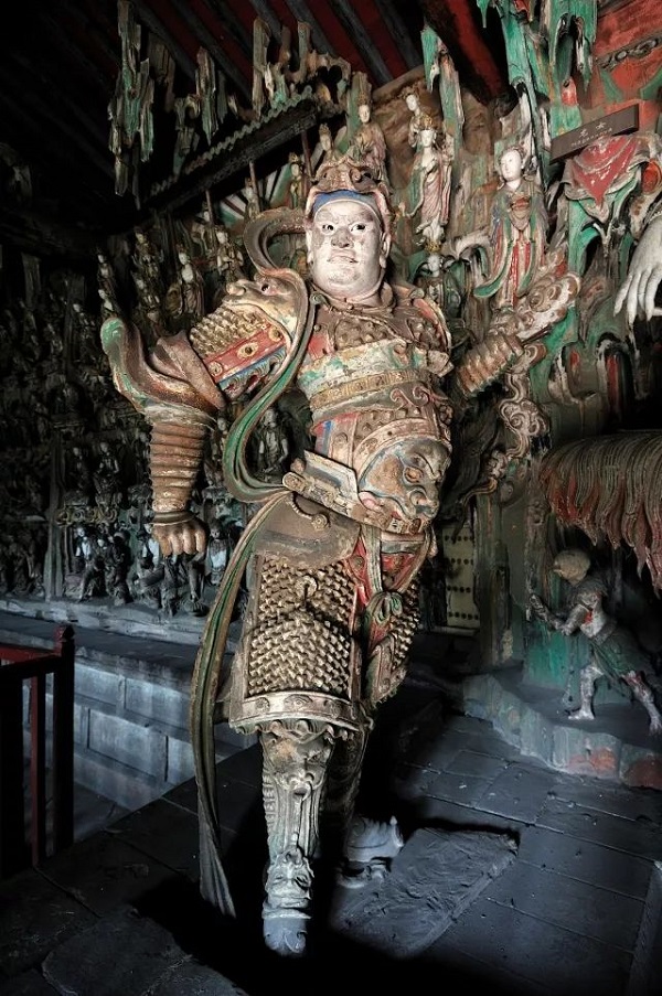 《神品"韦驮"》项辰宇(平遥双林寺)