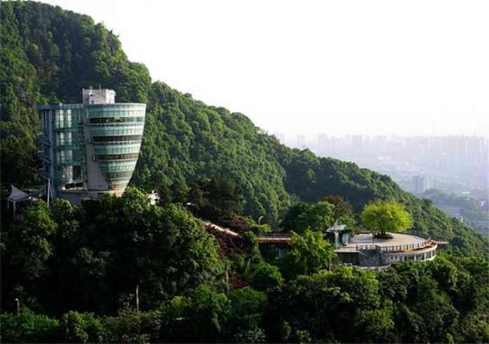 单身狗快乐山城行之七:登上重庆南山"一棵树", 远观山城绚丽多彩的