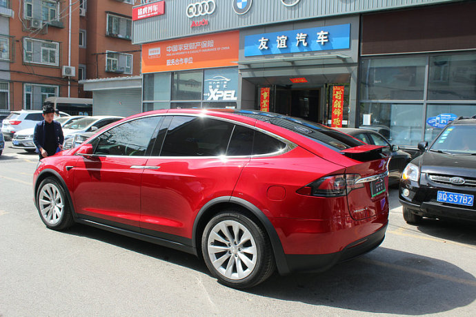 京车汇西三环店出品特斯拉modelx75d施工xpel-lux专车