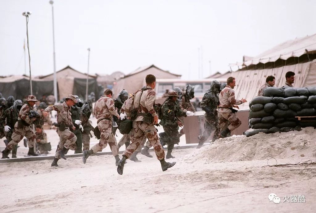 沙漠风暴行动1991年第一次海湾战争战地掠影