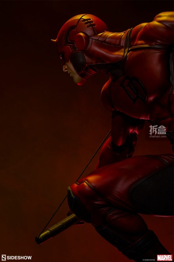 sideshow 漫威电影《夜魔侠daredevil》夜魔侠21寸pf