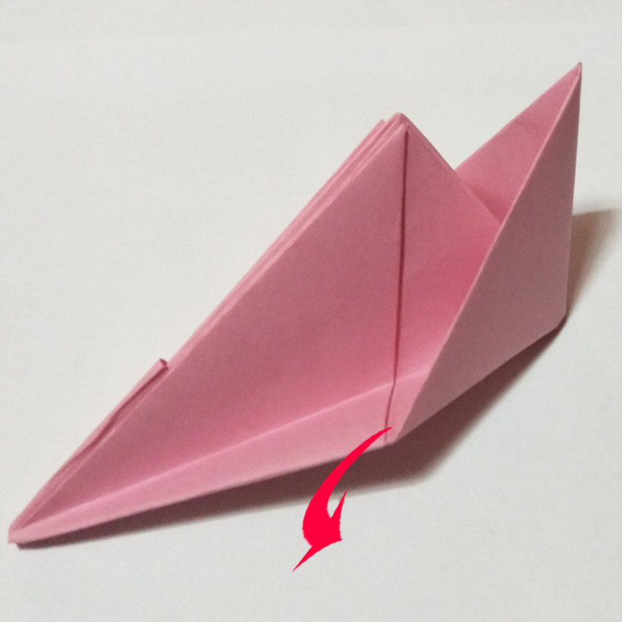 折纸工艺军舰的折纸方法