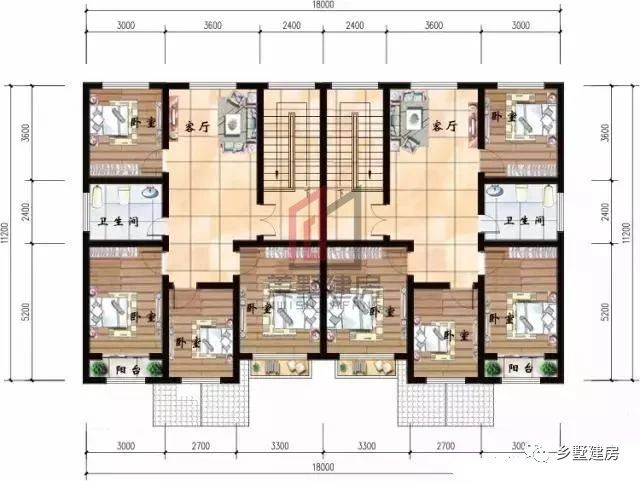 1米 结构类型:砖混结构 主体造价参考32-35万左右 效果图如下: 二层