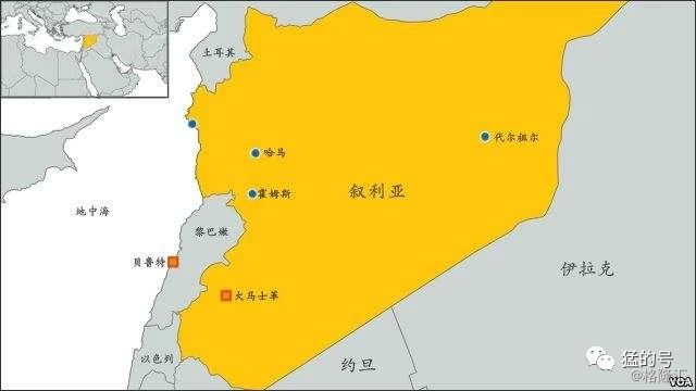 一 走近叙利亚  叙利亚,位于亚洲西部,地中海东岸,国土总面积(包括