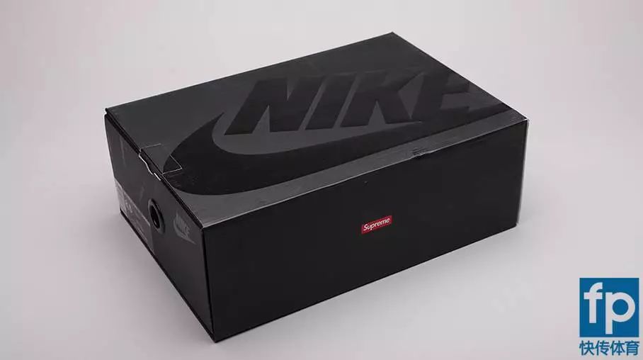 黑色抽屉式nike复古鞋盒