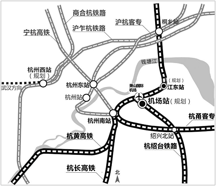 南站,地铁,快速路……萧山接下来5年交通如何规划?这里有答案