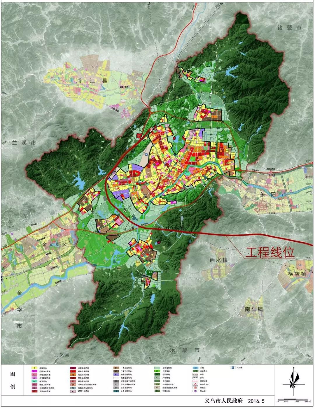 杭温高铁经过义乌多个镇街,线路这样走!