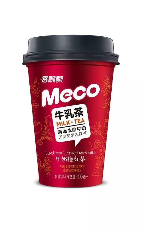 潮玩娱乐营销香飘飘meco牛乳茶成年轻化营销范本