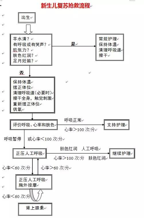 产科流程图全汇总赶快收藏