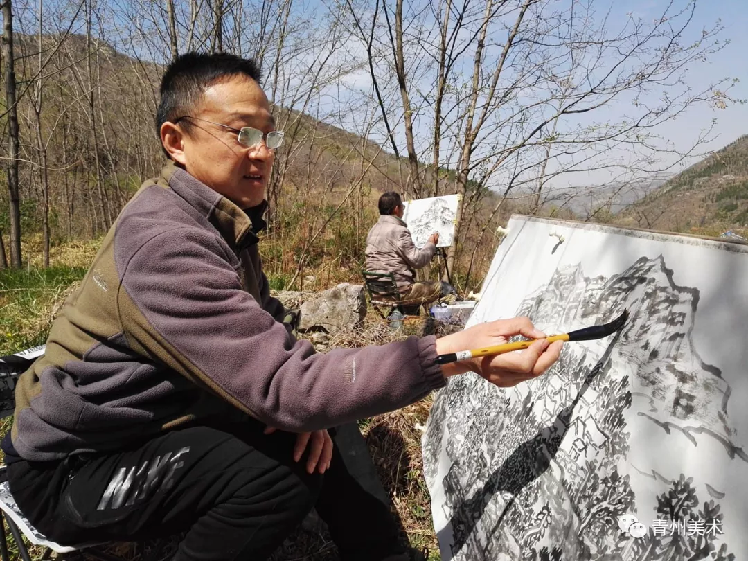 【情抒碧野 墨醉春山】青州画家画青州——第一阶段圆满结束啦!