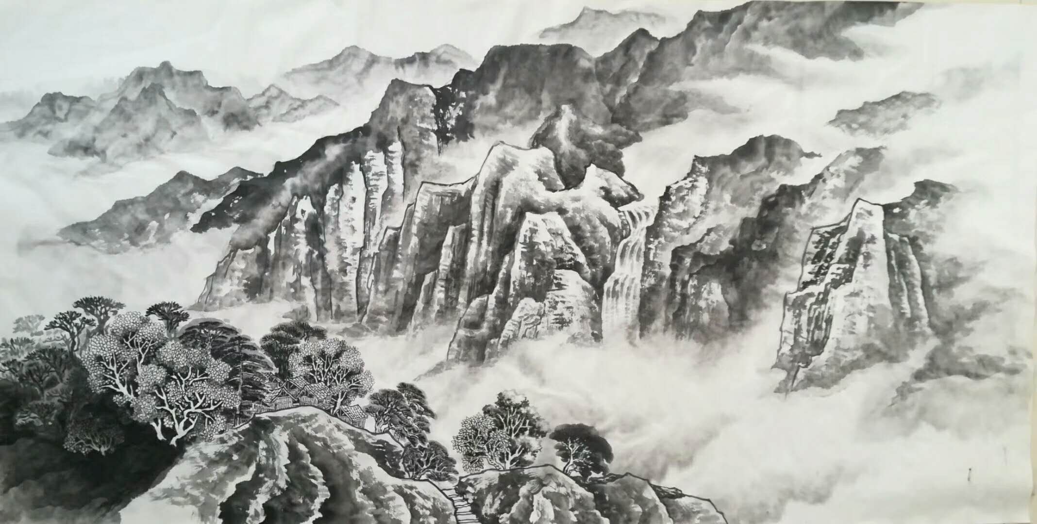 当代实力派画家崔宝忠国画作品欣赏