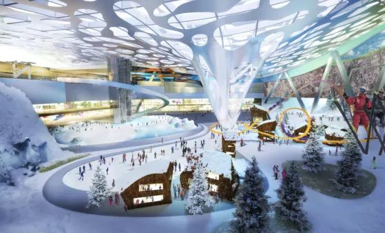 湘江欢乐城冰雪世界预计2019年建成迎客.