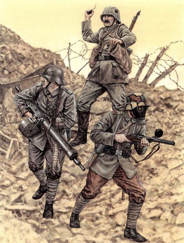 一战德国最强士兵战力有多强英国法国在他们面前被打得狼狈奔逃