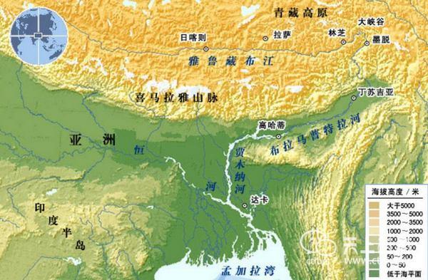 除了重要的茶叶产地,原来此河流流经地区为较为的东北部,由于