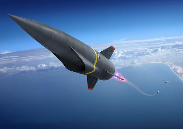 洛克希德·马丁公司公布的空射高超声速巡航导弹概念图