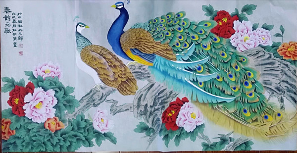 著名花鸟画家杜明华带您曹州牡丹园里看"牡丹"