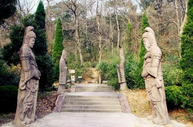 分布在郭家峙—天童公路沿线,主要由冀国夫人叶氏太君墓道,史浩墓道