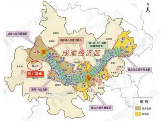 仁寿县行政范围内,同时项目地位于中国的第四级——成渝经济区和成都图片